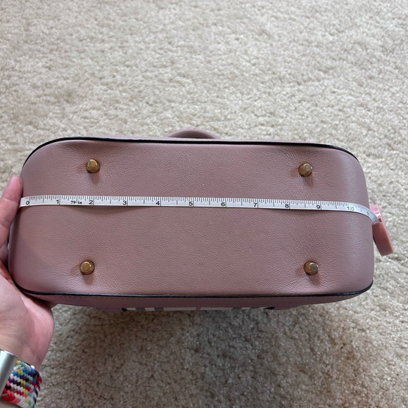 Burberry orchard Checkered Satchel - Pink and Black - Picture 4 of 10